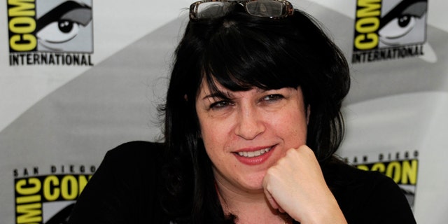 July 12, 2012: This file photo shows author EL James at a book signing during the first day of Comic-Con convention held at the San Diego Convention Center in San Diego.