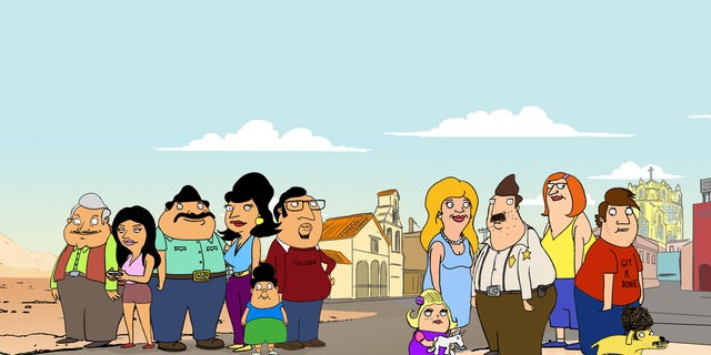 BORDERTOWN: New FOX animated comedy about two families living in a Southwest desert town on the U.S.-Mexico border from FAMILY GUYÕs Mark Hentemann and Seth MacFarlane.  BORDERTOWN will debut during 2014-2015 Season on FOX.  BORDERTOWN ªÊandy ©Ê2013 TCFFC ALL RIGHTS RESERVED.