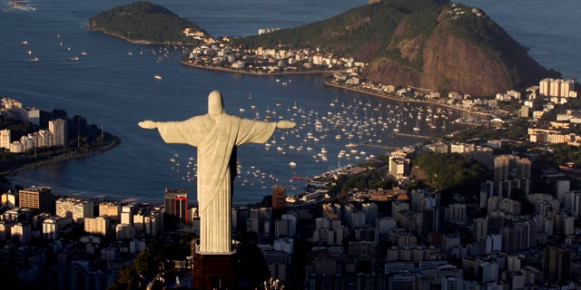 FILE 2011: The statue of Christ the Redeemer is seen with the Sugar Loaf mountain at back in Rio de Janeiro, Brazil.