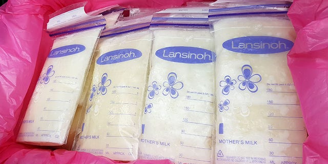 Lamprou has handed out around 17,000 ounces of breast milk to strangers who pay thousands for it.