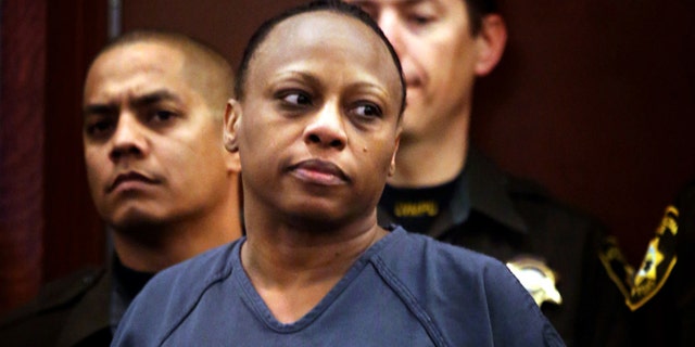 Dec. 28, 2012: Brenda Stokes Wilson appears in Clark County Justice Court in Las Vegas. Wilson is accused of slashing a Bellagio blackjack dealer and is suspected of kidnapping and slaying 10-year-old Jade Morris.