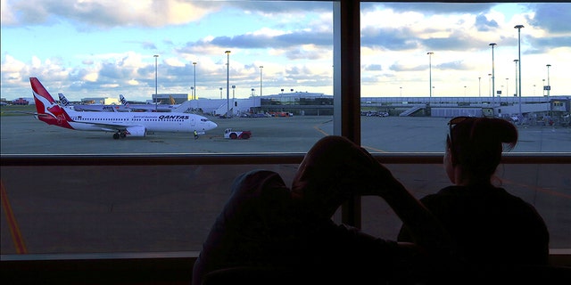 A section of Australia's Brisbane International Airport was shut down after a suspicious package with "bomb" written across the front was discovered at the baggage carousel.
