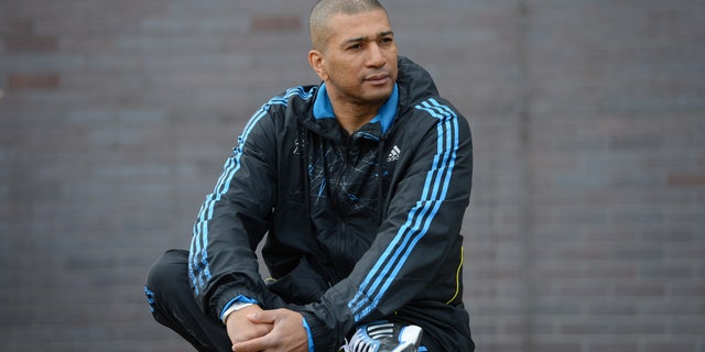May 5, 2012: Taekwondo coach Patrice Remarck posing for a photograph during the European Taekwondo Championships, at the Manchester Regional Arena, Manchester, England.