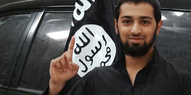 This undated image posted on a militant website is said by his parents to be British teen Talha Asmal. Family of the 17 year-old who reportedly killed himself in a suicide bombing in Iraq say they are devastated by his death.