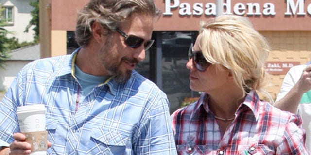 June 25: Britney Spears and boyfriend Jason Trawick head out for a romatic weekend in Palm Springs, CA.