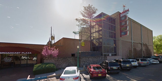 A CBS affiliate in Albuquerque canceled its scheduled evening newscasts on Sunday after an “intruder” entered the building and walked onto the station’s news set.