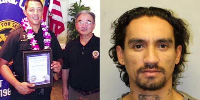 Justin Joshua Waiki, shot and killed Officer Bronson K. Kaliloa during a traffic stop on Hawaii's Big Island on Tuesday, according to police.