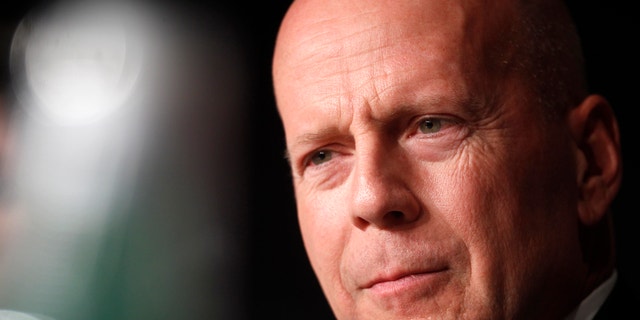 Bruce Willis attends a news conference for the film "Moonrise Kingdom" on May 16, 2012.