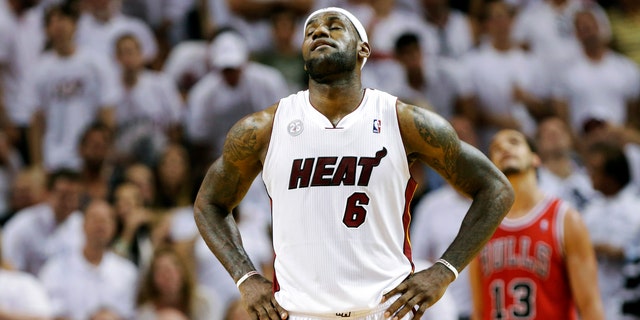 LeBron James joined the Miami Heat in 2010. (AP Photo/Lynne Sladky)