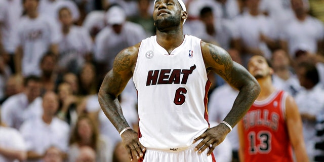 LeBron James joined the Miami Heat in 2010. (AP Photo/Lynne Sladky)