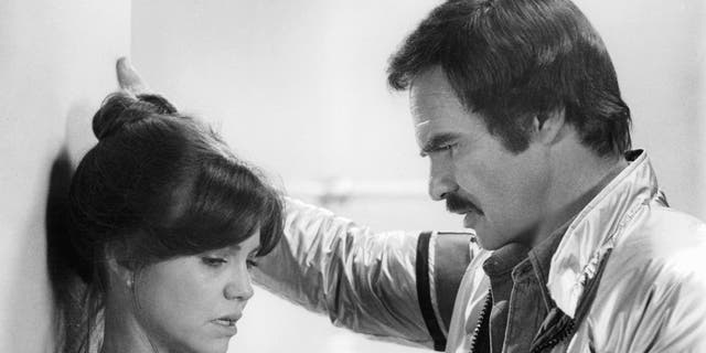 Sally Field and Burt Reynolds in the 1978 film "Hooper."