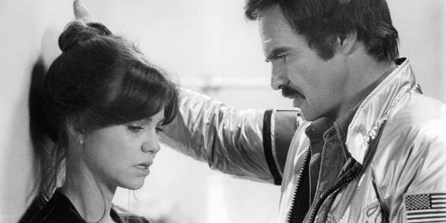 Sally Field and Burt Reynolds in the 1978 film "Hooper."