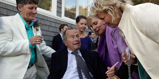 Former President George H W Bush Witness At Maine Same Sex Wedding Free Download Nude Photo 1079