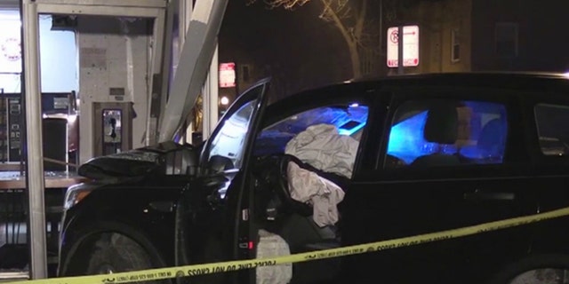 This car belonging to a 72-year-old woman was carjacked last month.