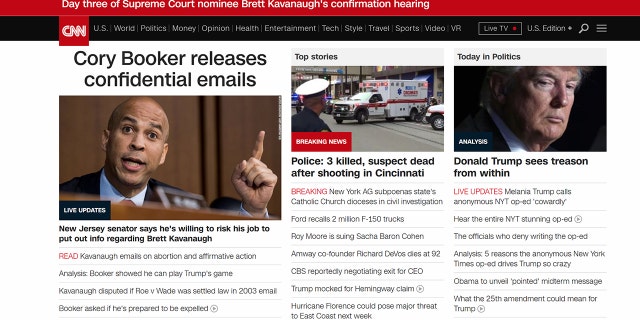 CNN’s headline referred to the emails as “confidential” hours after it was revealed they were cleared.