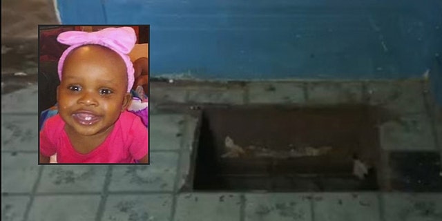Toddler Camaya Davis drowned after falling through a hole in the floor of her family's home in Detroit.