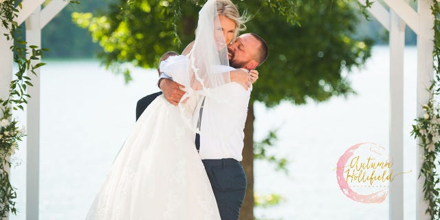 “We did about a year of wedding planning in an hour and 15 minutes with Joe,” Atkinson recalled.