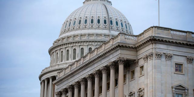 A view of the Capitol Building in Washington Oct. 15, 2013.