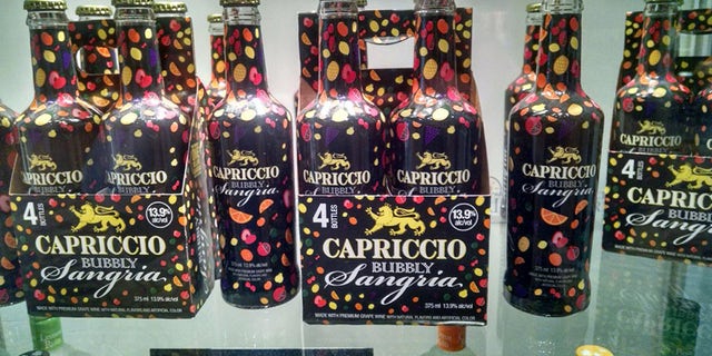 Capriccio Bubbly Sangria is an alcoholic beverage that's 13.9 percent alcohol by volume.