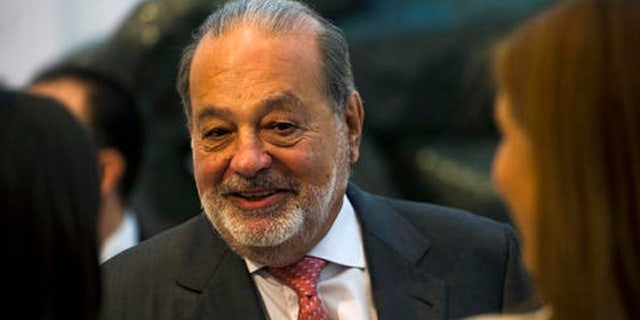 Carlos Slim at the Museo Soumaya in Mexico City, Wednesday, June 15, 2016.