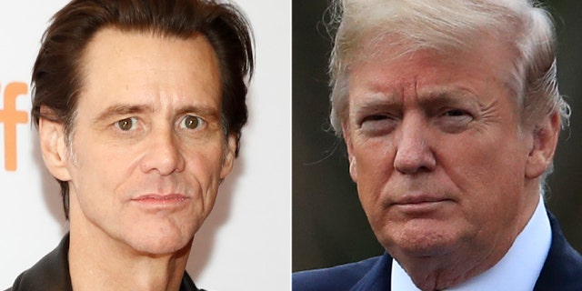 Actor Jim Carrey sparked new outrage Monday after unveiling a new portrait — showing President Trump.