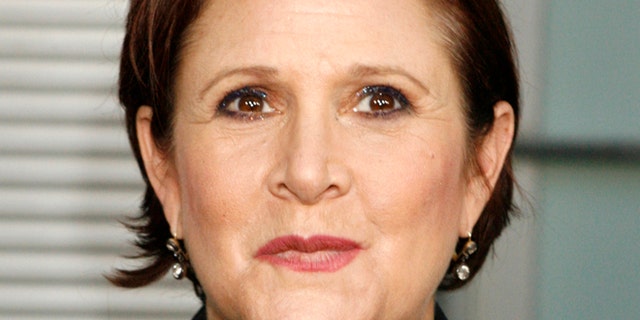 Actress Carrie Fisher arrives for the premiere of her new film "Sorority Row" in Hollywood, California September 3, 2009.