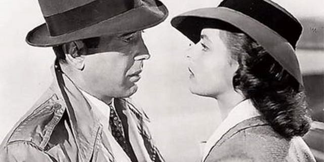Humphrey Bogart and Ingrid Bergman in "Casablanca." (Warner Brothers)