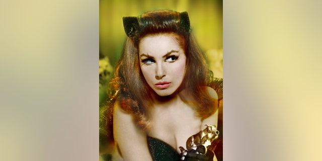 Julie Newmar starred as Catwoman opposite Adam West in "Batman."