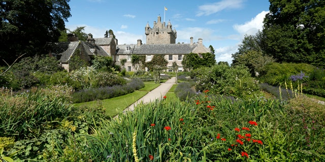 Cawdor Castle and Gardens near Nairn, Highlands of Scotland.
