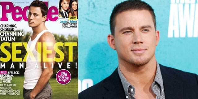 Channing Tatum is named People magazine's sexiest man alive for 2012.