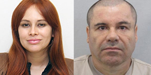 Sinaloa state congreswoman Lucero Sanchez Lopez (left) and cartel kingpin Joaquin "El Chapo" Guzman (Photos: Sanchez Lopez, Congress of Sinaloa; Chapo, AP)