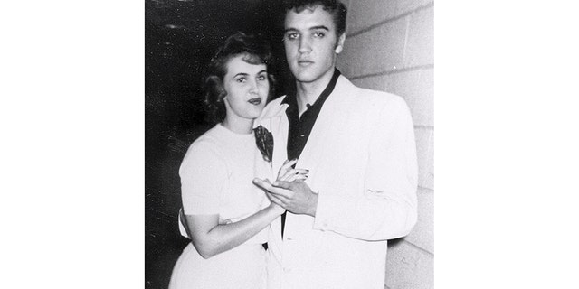 Wanda Jackson with Elvis Presley.