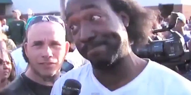 Charles Ramsey is seen in the "Dead Giveaway" viral video.
