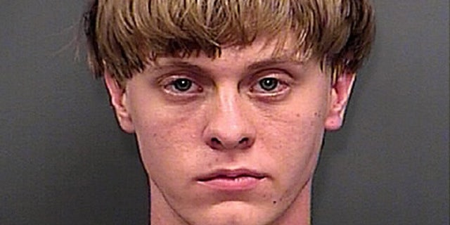Suspected gunman Dylann Roof was held ahead of a scheduled bond hearing Friday. (Charleston County Sheriff's Office via AP)