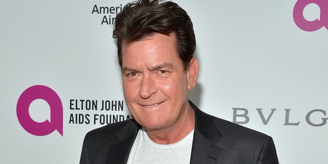 Charlie Sheen on February 28, 2016 in West Hollywood, California.