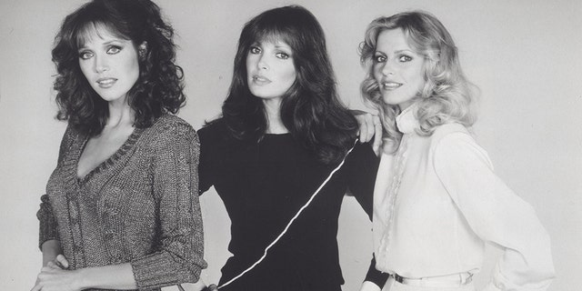 Cheryl Ladd, far right, pictured here while on "Charlie's Angels."