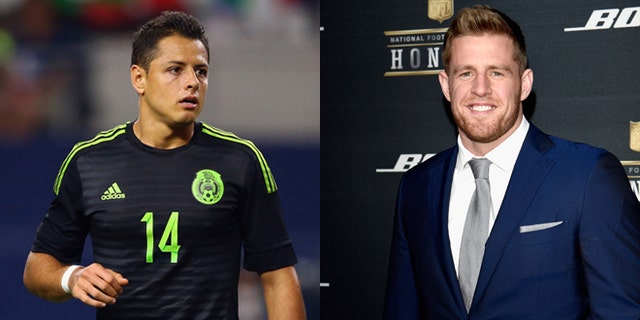Houston Texans Star Visits Mexican National Soccer Team Tosses Football Team Fox News