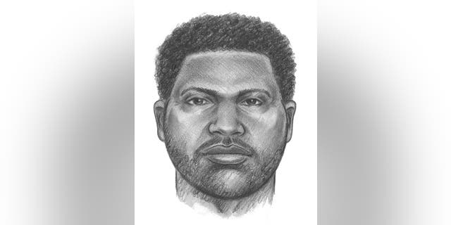 In this drawing provided by the New York City Police department, is of an unidentified man believed to have attached two children in an elevator Sunday, June 1, 2014. New York City detectives are fielding tips in the search for a man suspected of fatally stabbing a 6-year-old boy and critically wounding a 7-year-old girl in an elevator in the Brooklyn borough of New York. (AP Photo/New York City Police Department)