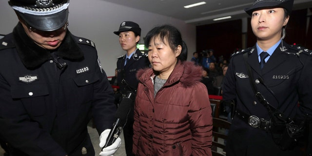 Dec. 30: Zhang Shuxia, an obstetrician involved in baby trafficking, stands trial in Weinan Intermediate People's Court in Weinan, Shaanxi province.