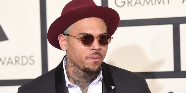 Brown attends The 57th Annual GRAMMY Awards on February 8, 2015 in Los Angeles, California.