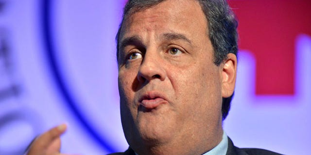 Aug 15, 2013: New Jersey Gov. Chris Christie speaks to fellow Republicans during the Republican National Committee summer meeting in Boston.