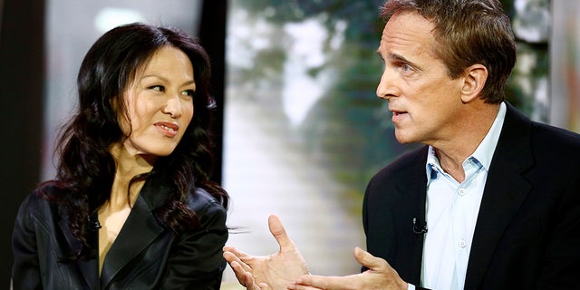 Yale Law Professor Amy Chua, left, and husband, Yale Law Professor Jed Rubenfeld, right, have a daughter who clerks for Judge Brett Kavanaugh.