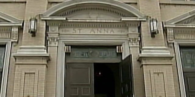 Mar. 21, 2012: This photo shows St. Ann's church.