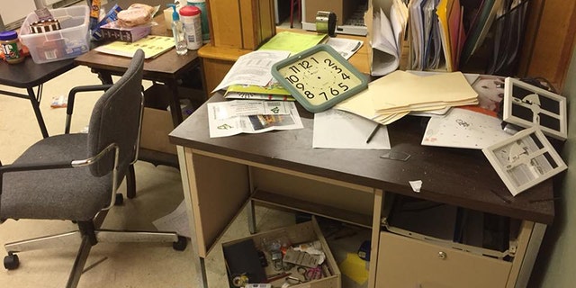 The extent of the damage was seen in several photos that the church shared on its Facebook.