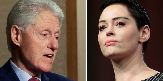 Actress and #MeToo activist Rose McGowan slammed former President Bill Clinton on Monday, tweeting that he "altered & destroyed" Monica Lewinsky's life.
