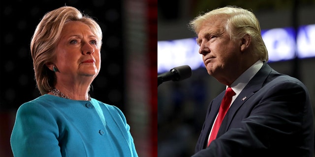 Hillary Clinton and Donald Trump.