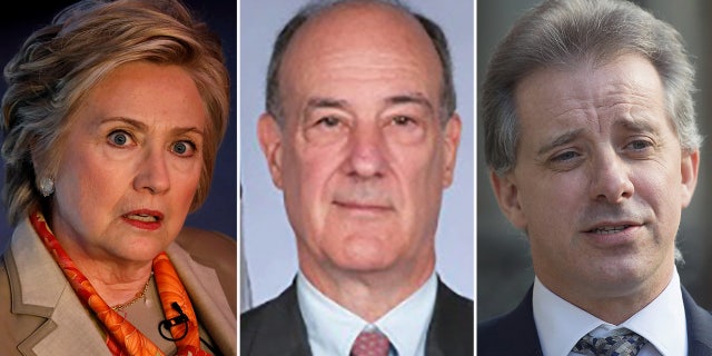 Jonathan Winer, center, passed information from a Clinton contact to ex-British spy Christopher Steele.