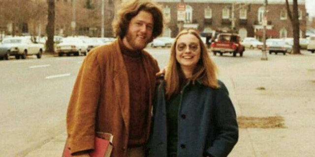File photo of the Clintons.