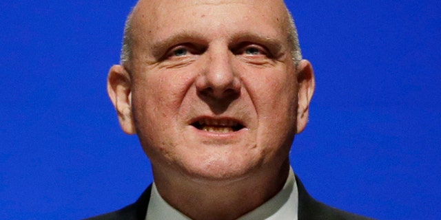 Nov. 19, 2013: This file photo shows then Microsoft CEO Steve Ballmer during the company's annual shareholders meeting in Bellevue, Wash. (AP)