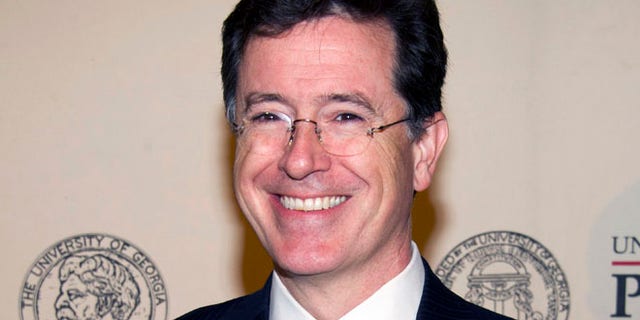 May 21, 2012: In this file photo, TV personality and author Stephen Colbert attends the 71st Annual Peabody Awards in New York.